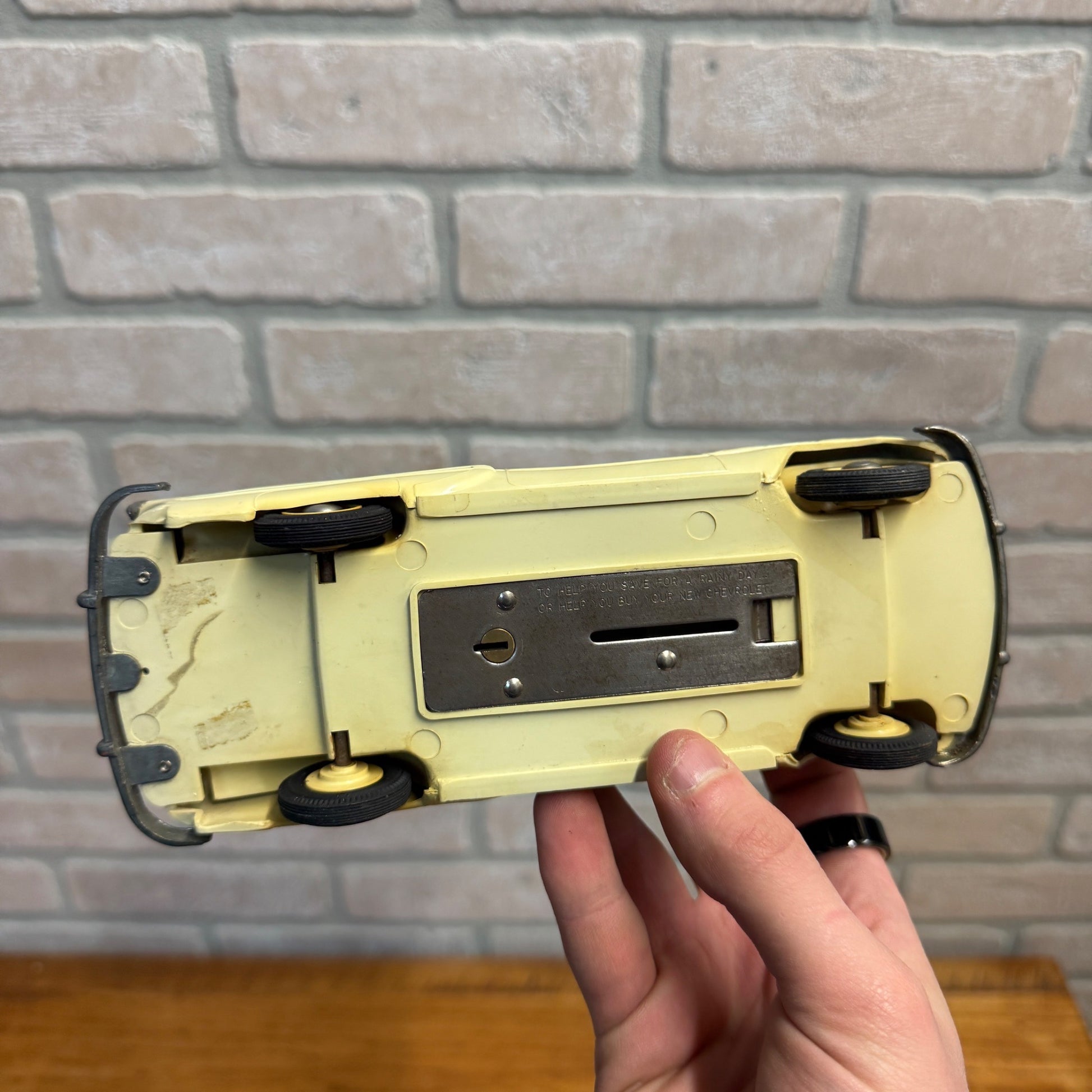 Vintage 1953 Chevrolet Bel Air Convertible 2-Door Dealer PMC Promo Bank Car 8"