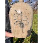 Red Wing Stoneware 4 Gallon Jug  Salt Glazed Bee Sting Lazy Eight Cobalt Crock
