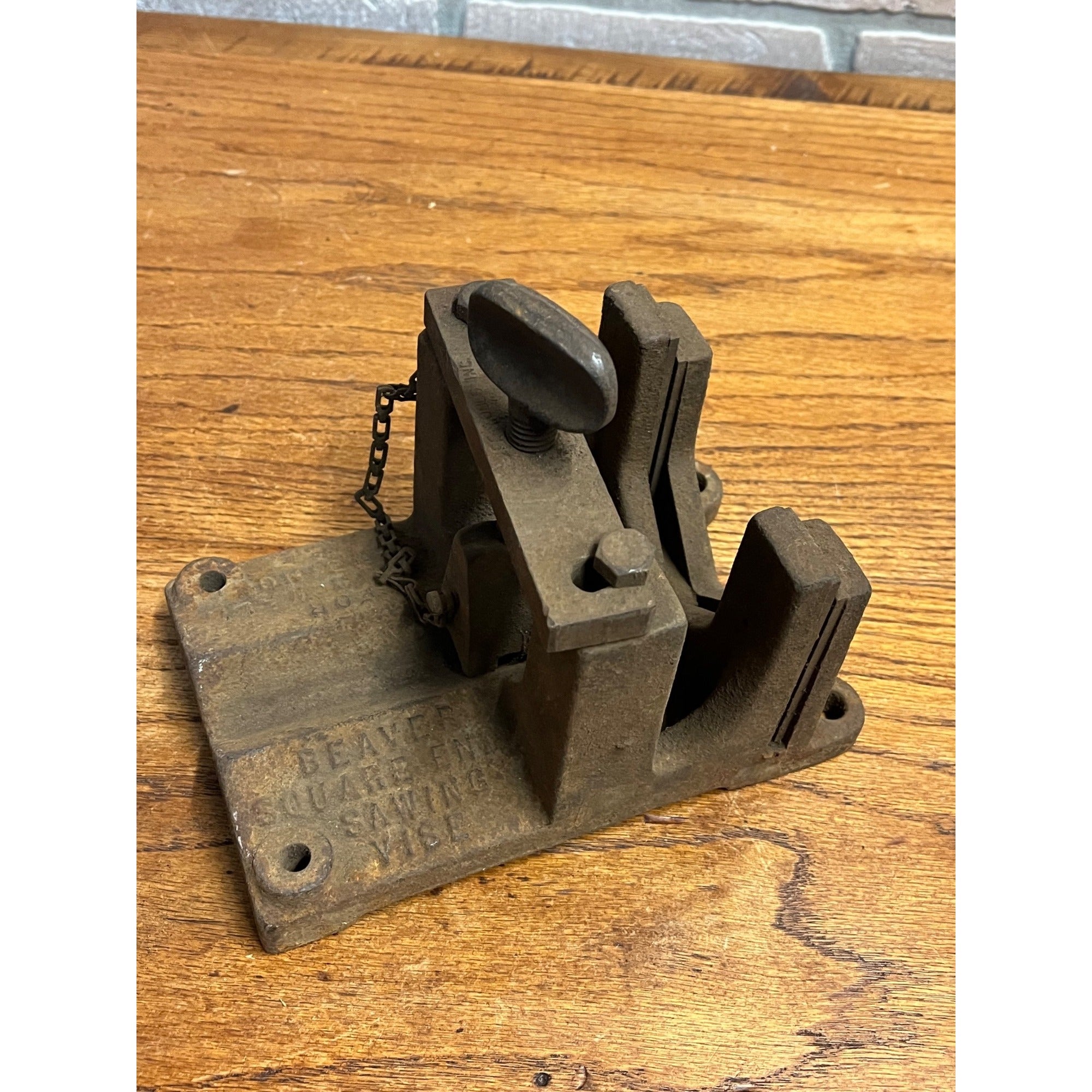 Vintage Beaver Pipe Tools Inc Square End Sawing Vise for Thin Wall Tubing