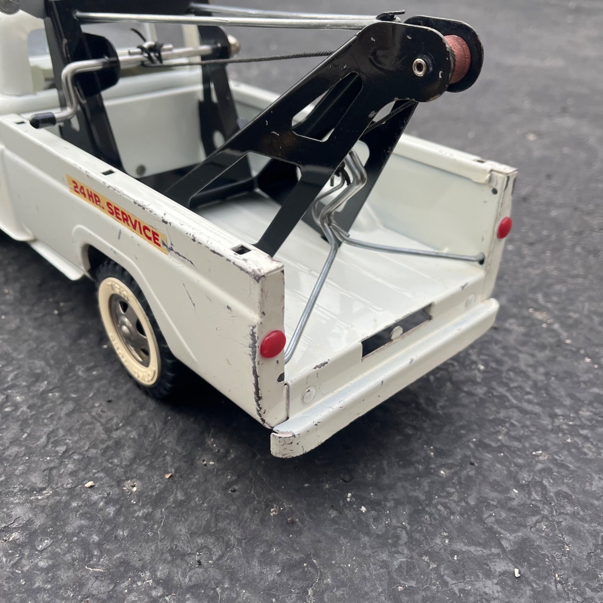 Vintage 1960s Tonka AA Wrecker Tow Truck Dodge Pressed Steel Toy