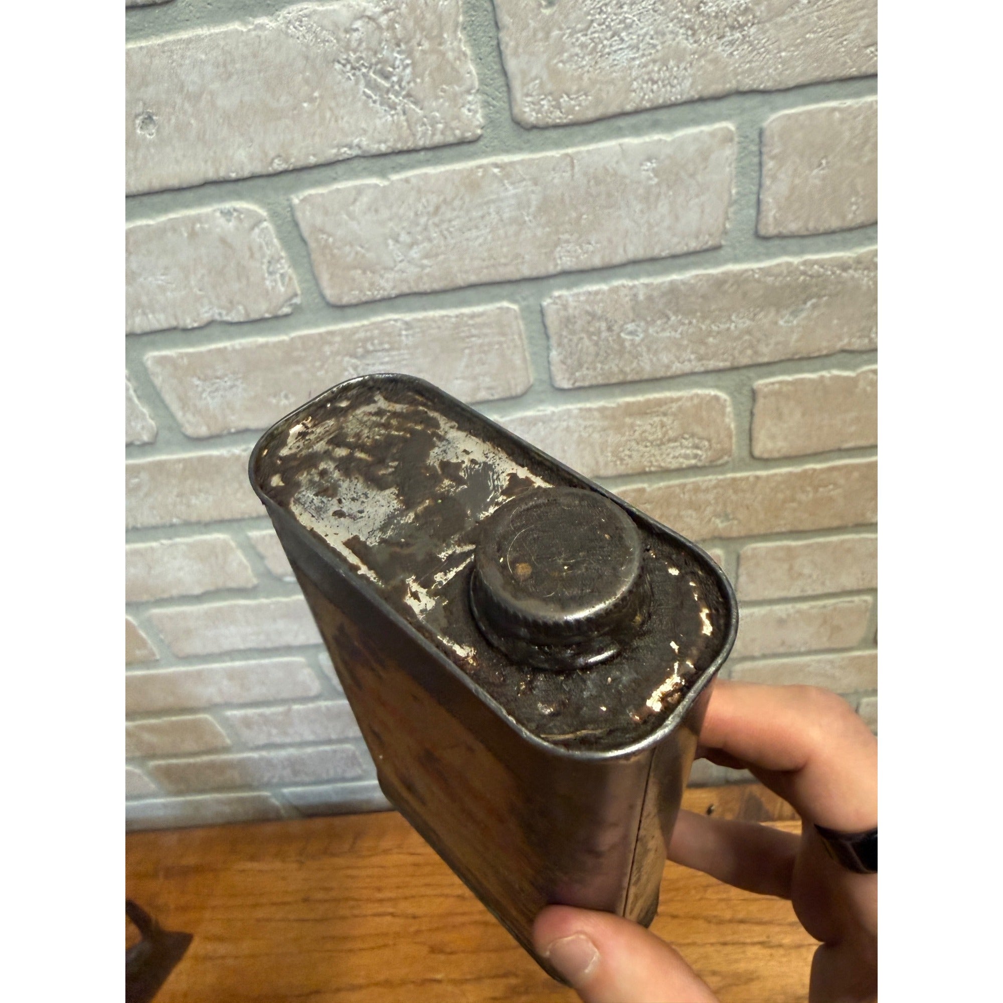 Vintage Remington Gear Lubricant No. 26462 Gun Oil Can Chainsaw
