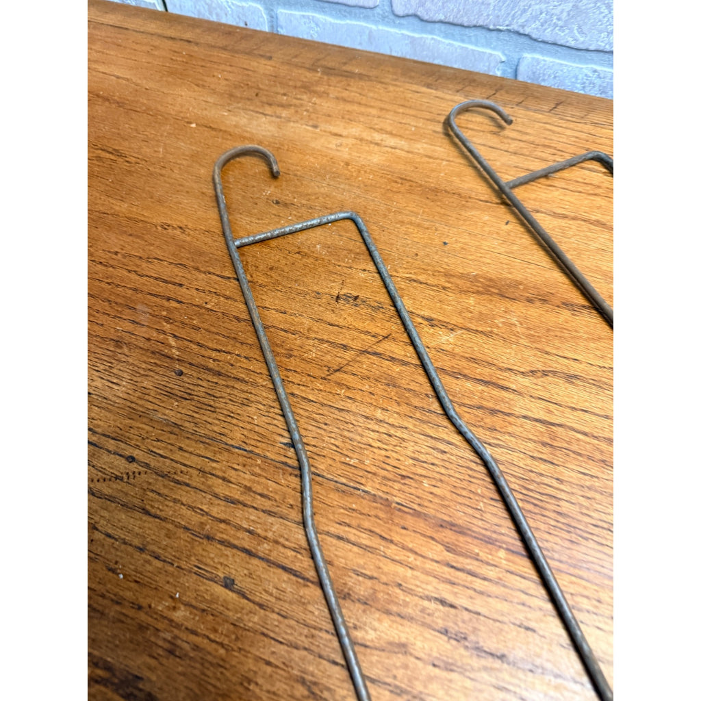 Vintage 1940s Adjustable Wire Sock/Wool Stocking Stretchers PAIR