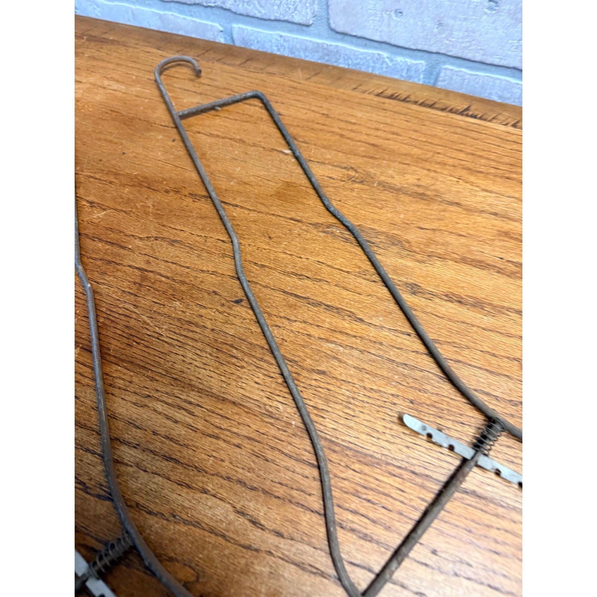 Vintage 1940s Adjustable Wire Sock/Wool Stocking Stretchers PAIR