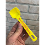 Vintage Eight O'Clock Coffee Advertising Plastic Scoop Kitchen Brazilian Coffee