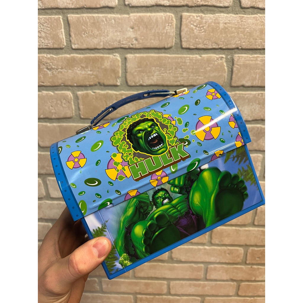 Incredible Hulk Tin Dome Lunch Box-The Hulk Movie 2003 Small