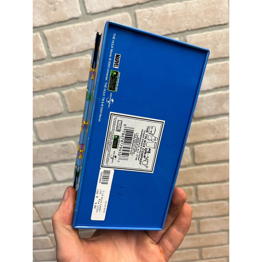 Incredible Hulk Tin Dome Lunch Box-The Hulk Movie 2003 Small