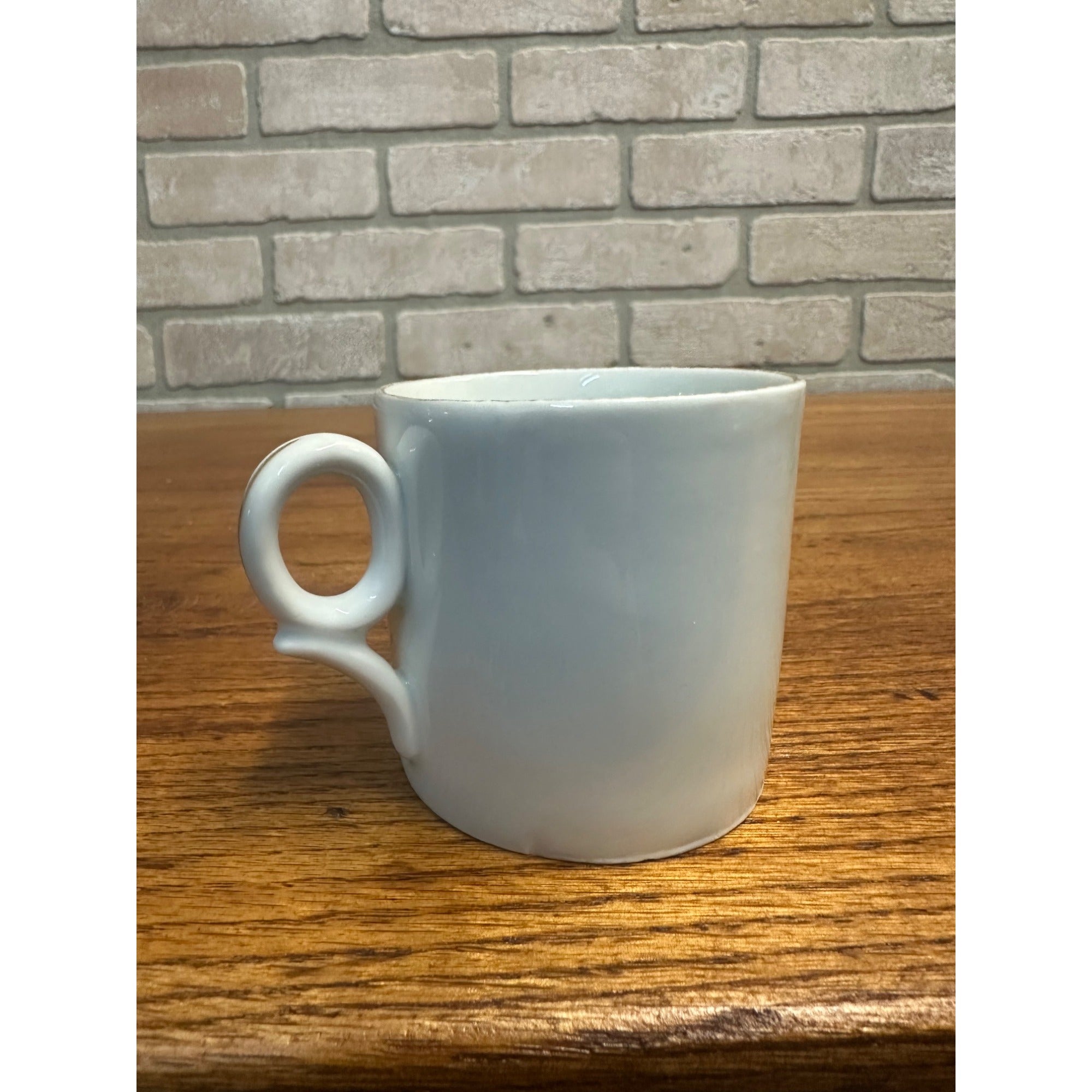 Antique Victorian 1900s Porcelain German Child's Mug Tea Cup Jack Jill Nursery Rhyme