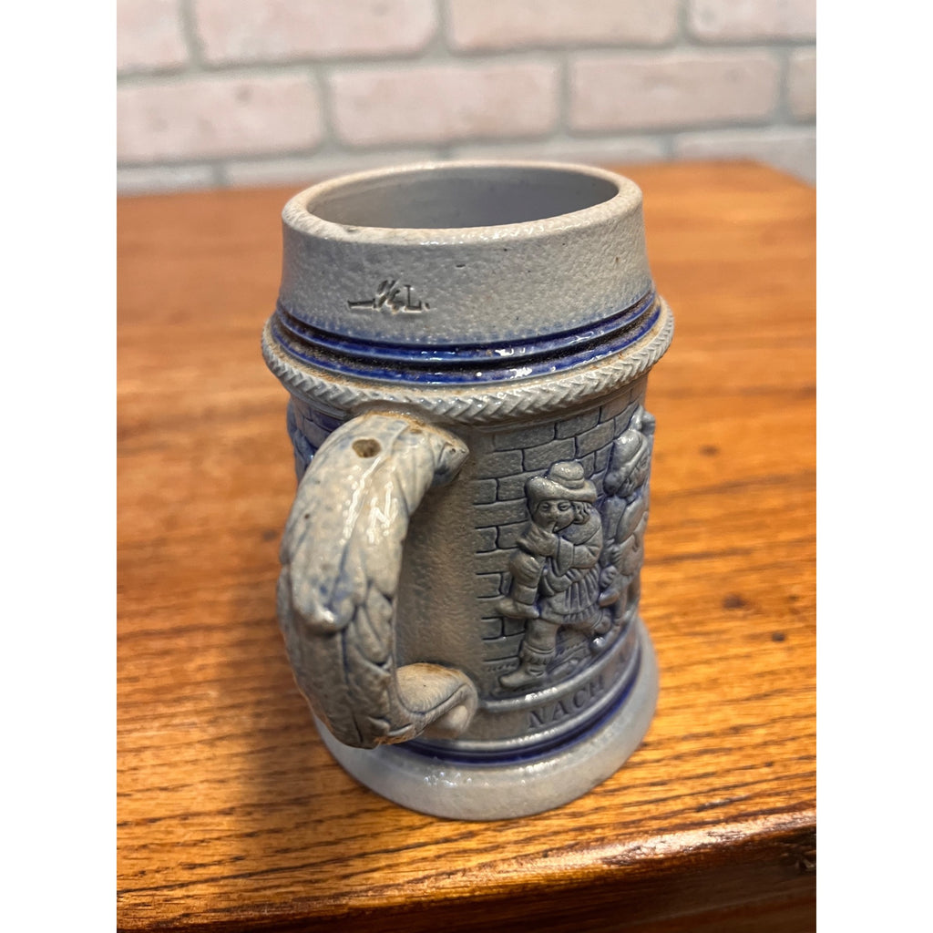 Vintage Simmons & Hammond Portland ME pottery stein mug Germany 1/4 L 420