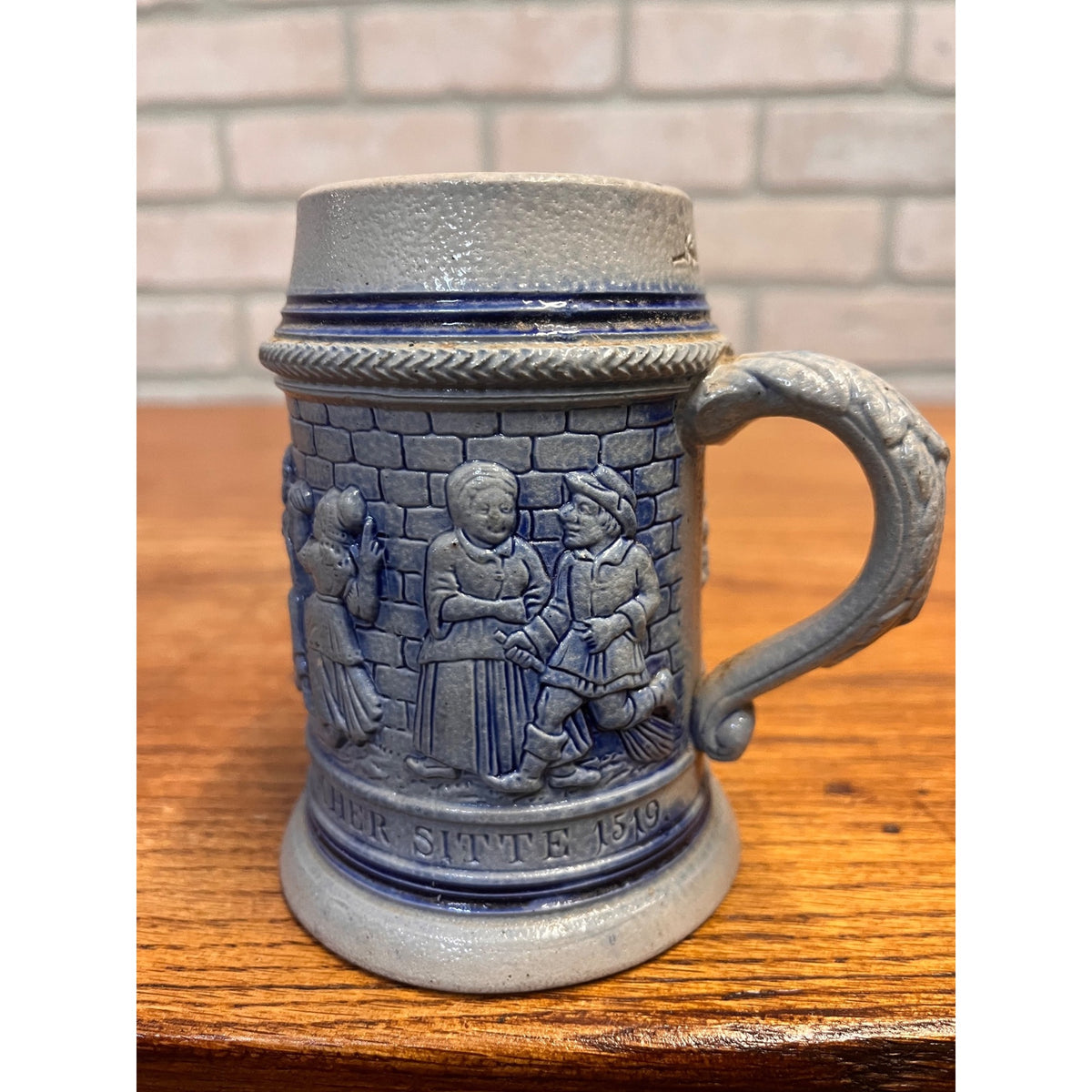 Vintage Simmons & Hammond Portland ME pottery stein mug Germany 1/4 L 420