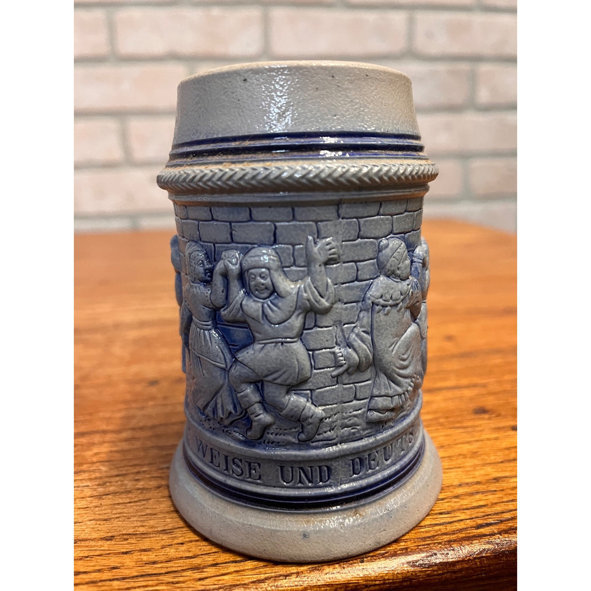 Vintage Simmons & Hammond Portland ME pottery stein mug Germany 1/4 L 420