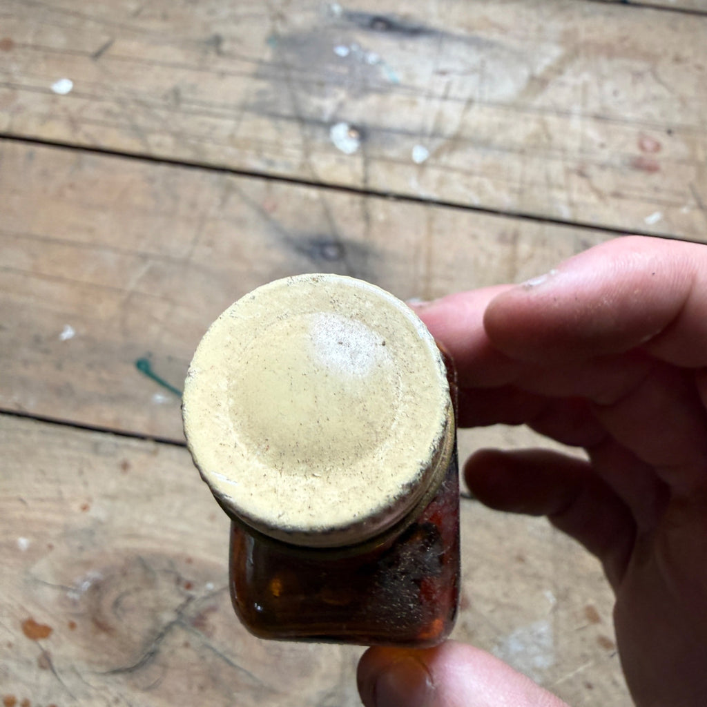 Antique Arsenic Strychnine Pills Eli Lilly Drug Store Pharmacy Bottle FULL NOS