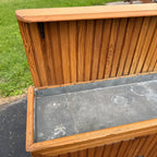 Antique Primitive Wooden Pine Farmhouse Dry Sink