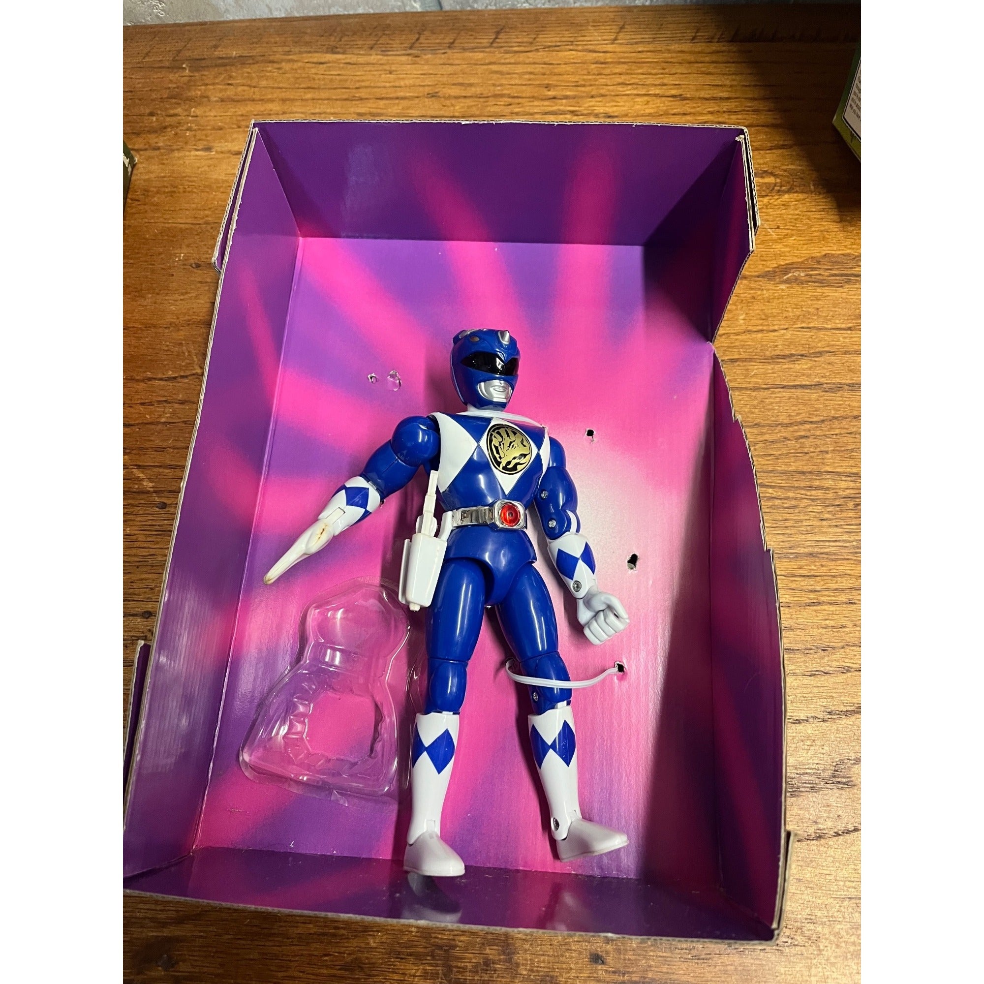 1994 Bandai Power Ranger Karate Action Kimberly PINK & Billy BLUE Figures