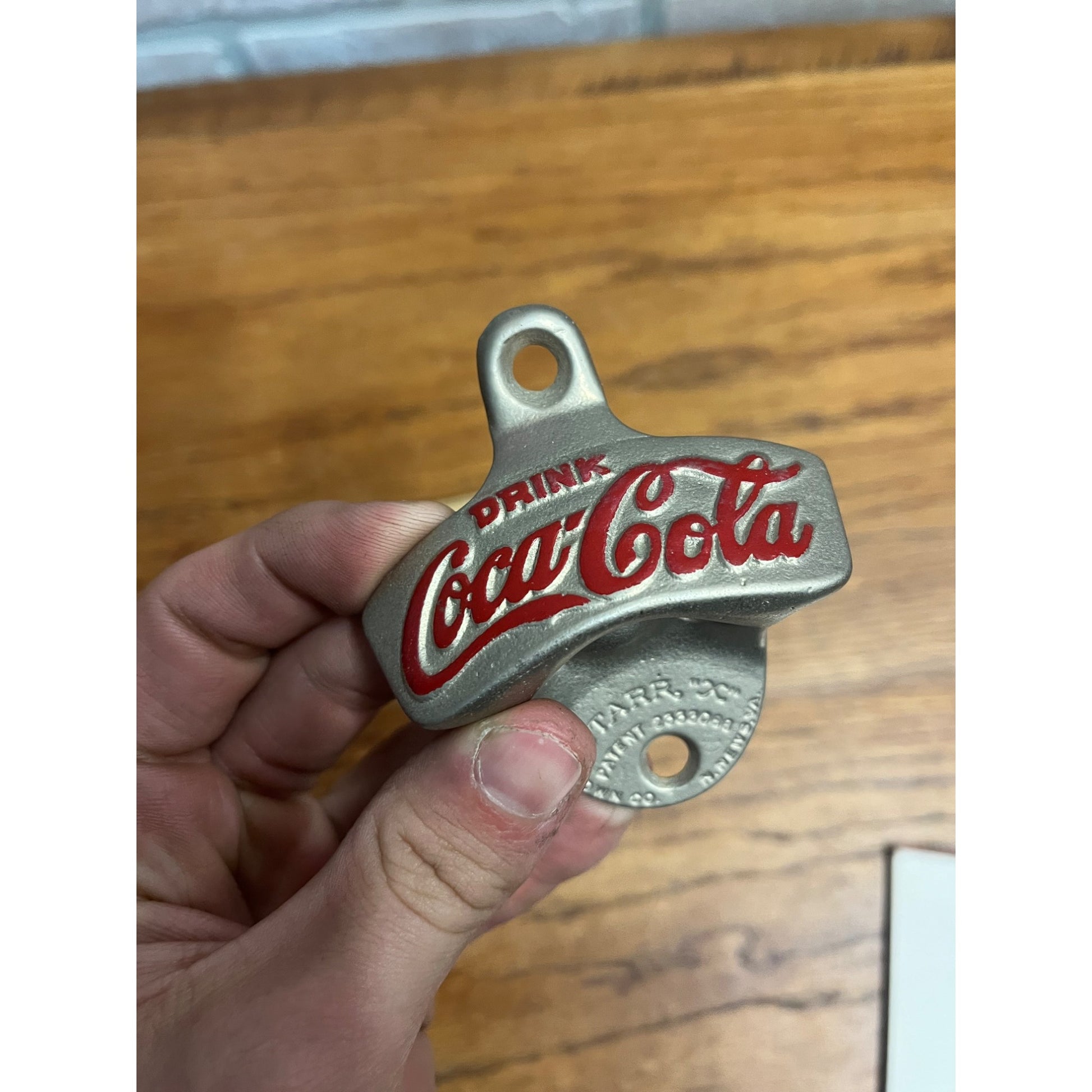 Vintage Starr X Coca Cola Cast Iron Wall Mount Bottle Opener Original Box