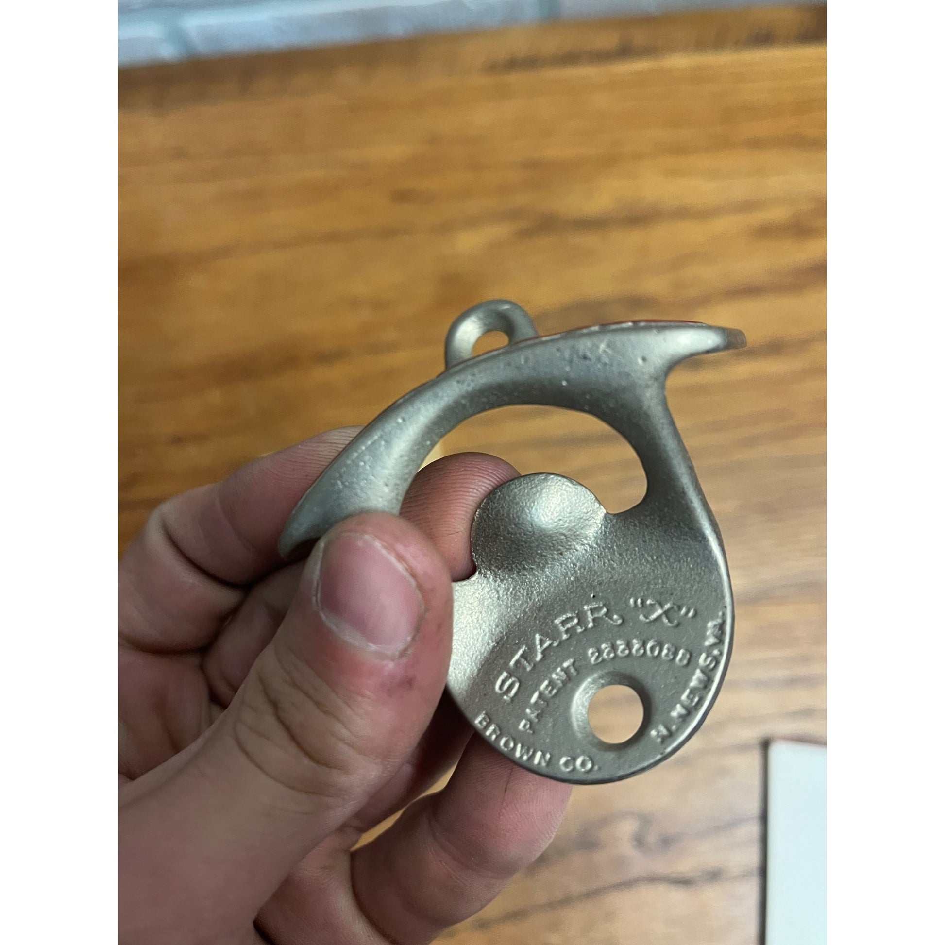 Vintage Starr X Coca Cola Cast Iron Wall Mount Bottle Opener Original Box