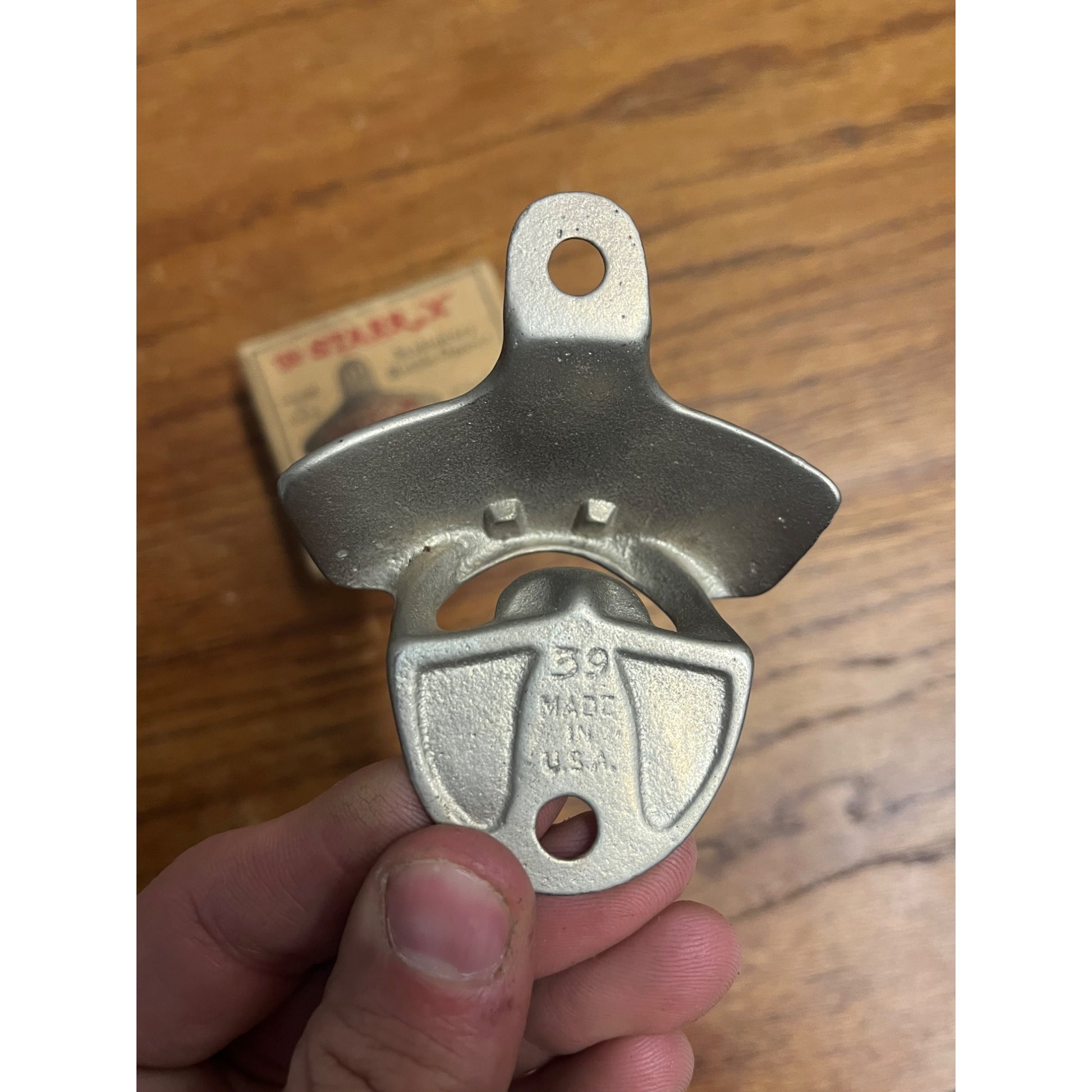 Vintage Starr X Coca Cola Cast Iron Wall Mount Bottle Opener Original Box