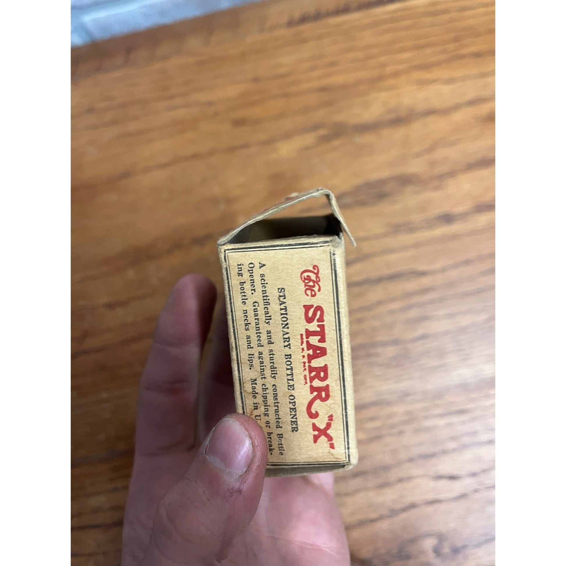 Vintage Starr X Coca Cola Cast Iron Wall Mount Bottle Opener Original Box