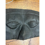 Antique Vintage 1920s Halloween or Odd Fellows Masks Gauze Black Party Costume