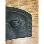 Antique Vintage 1920s Halloween or Odd Fellows Masks Gauze Black Party Costume