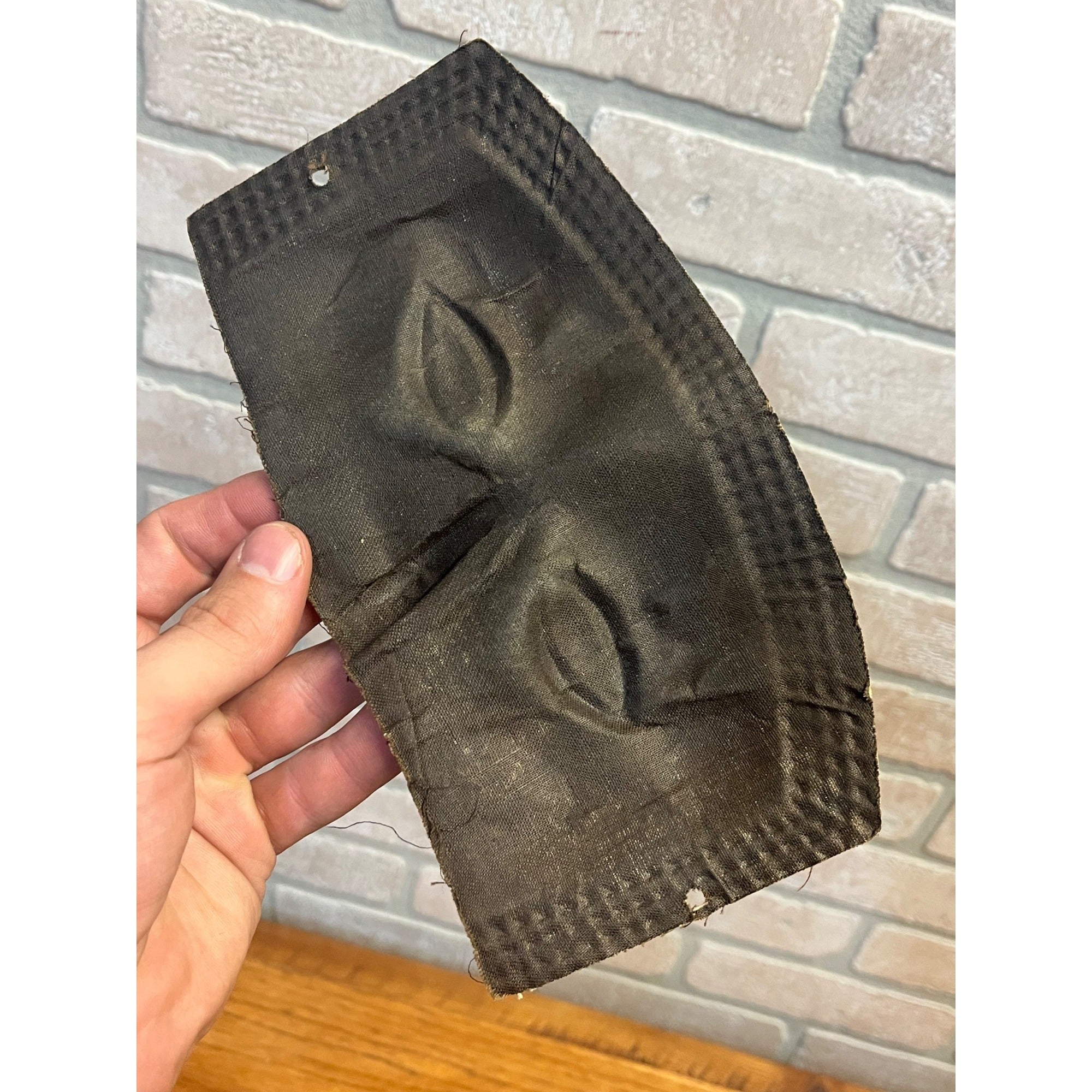 Antique Vintage 1920s Halloween or Odd Fellows Masks Gauze Black Party Costume