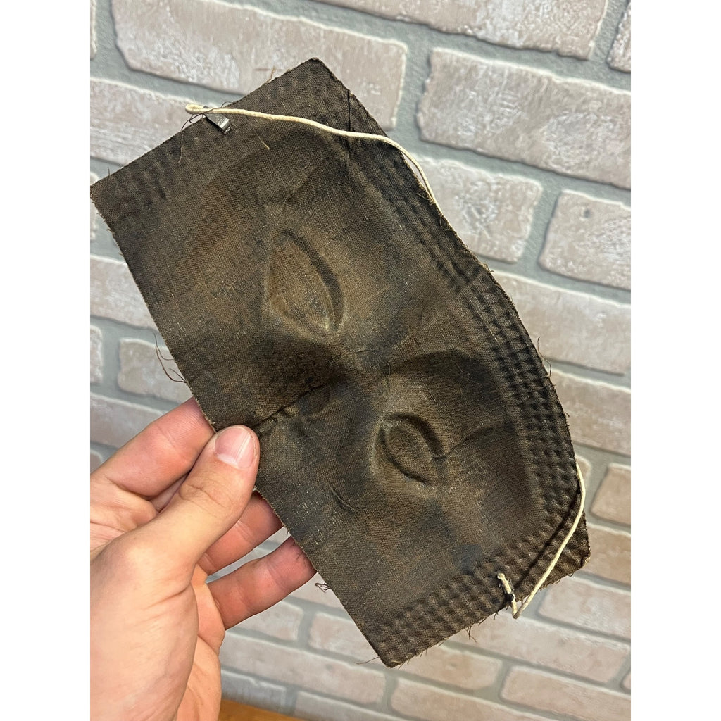 Antique Vintage 1920s Halloween or Odd Fellows Masks Gauze Black Party Costume