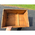 Vintage Birdseye Diamond Match Company Wood Crate Dovetail Joints Advertising
