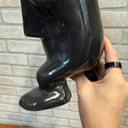 Rare Vintage 1950s Red Wing Pottery Hamm's Beer Bear Figural Ceramic Coin Bank 11.5"
