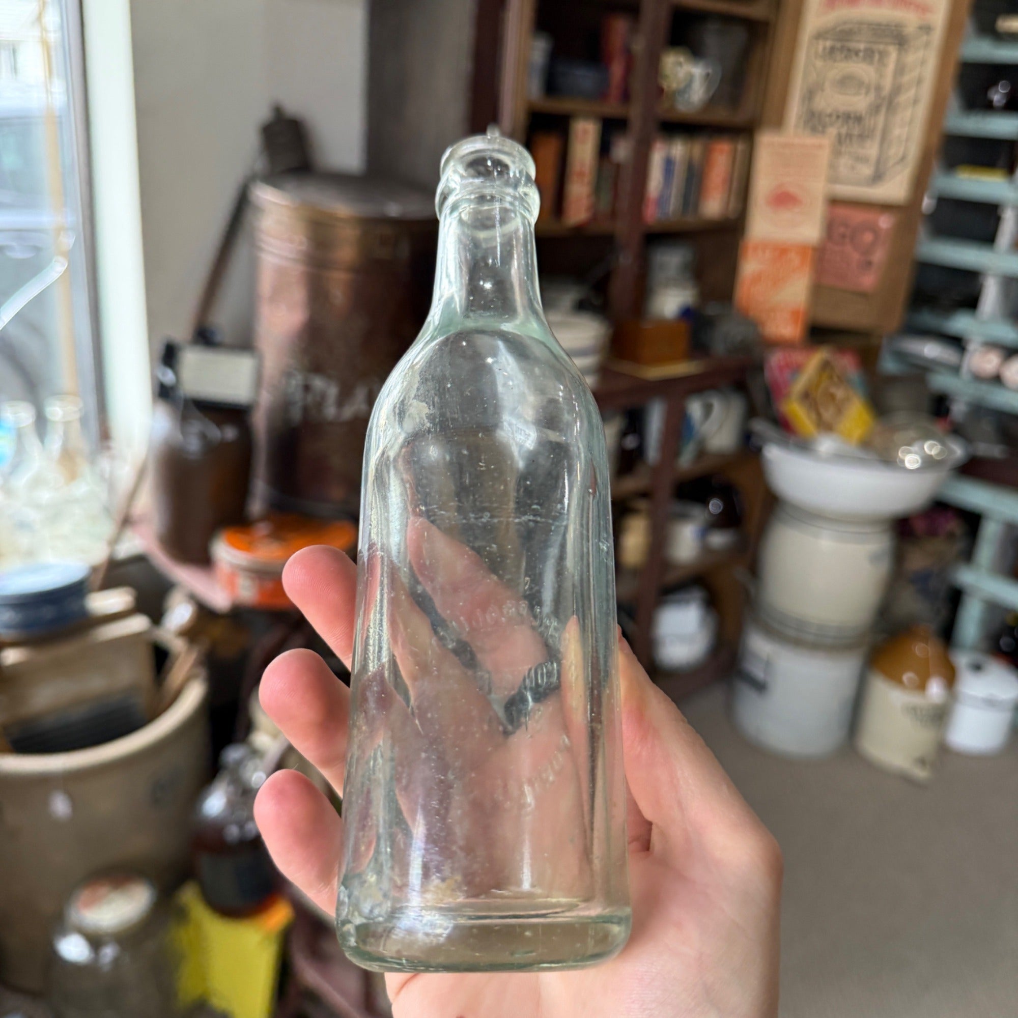 Vintage Eulberg Products Co. Portage Beer Bottle Embossed Wisconsin Wis WI