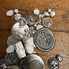 Pirate Treasure Chest W/ Real Pirate Money & 70 Grams of Silver