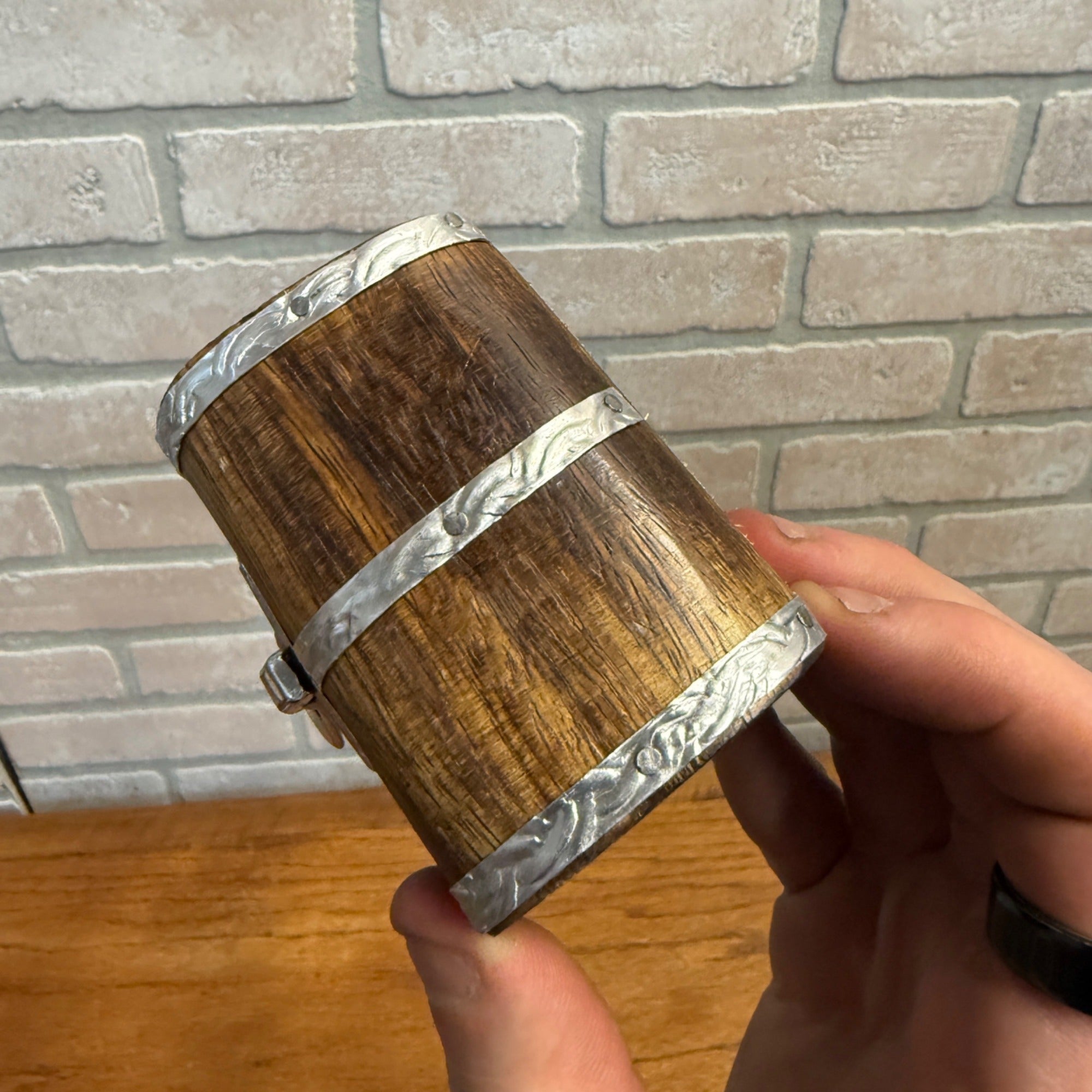 Pirate Treasure Chest W/ Real Pirate Money & 70 Grams of Silver