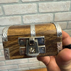 Pirate Treasure Chest W/ Real Pirate Money & 70 Grams of Silver