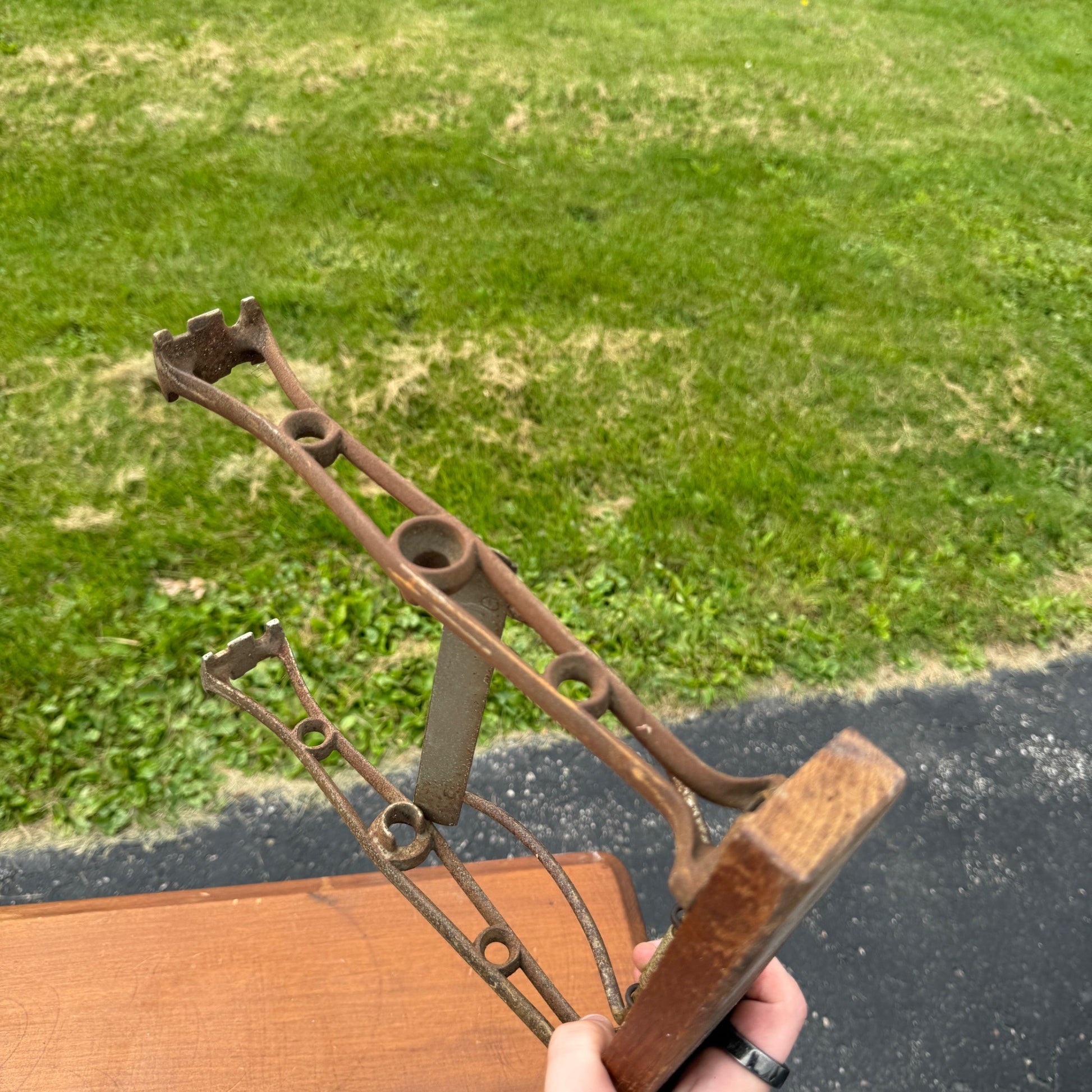 Antique Small Paper Roll Cutter General Store 6-1/4"