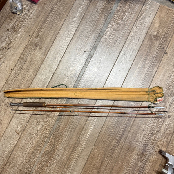 Shakespeare Vintage 4 PC Bamboo Fly Rod Model 1357 As-is