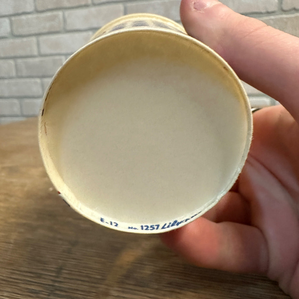 Vintage Have A Pepsi Dot 12oz Lily E12 Soda Promotional Wax Paper Cup Pepsi Cola