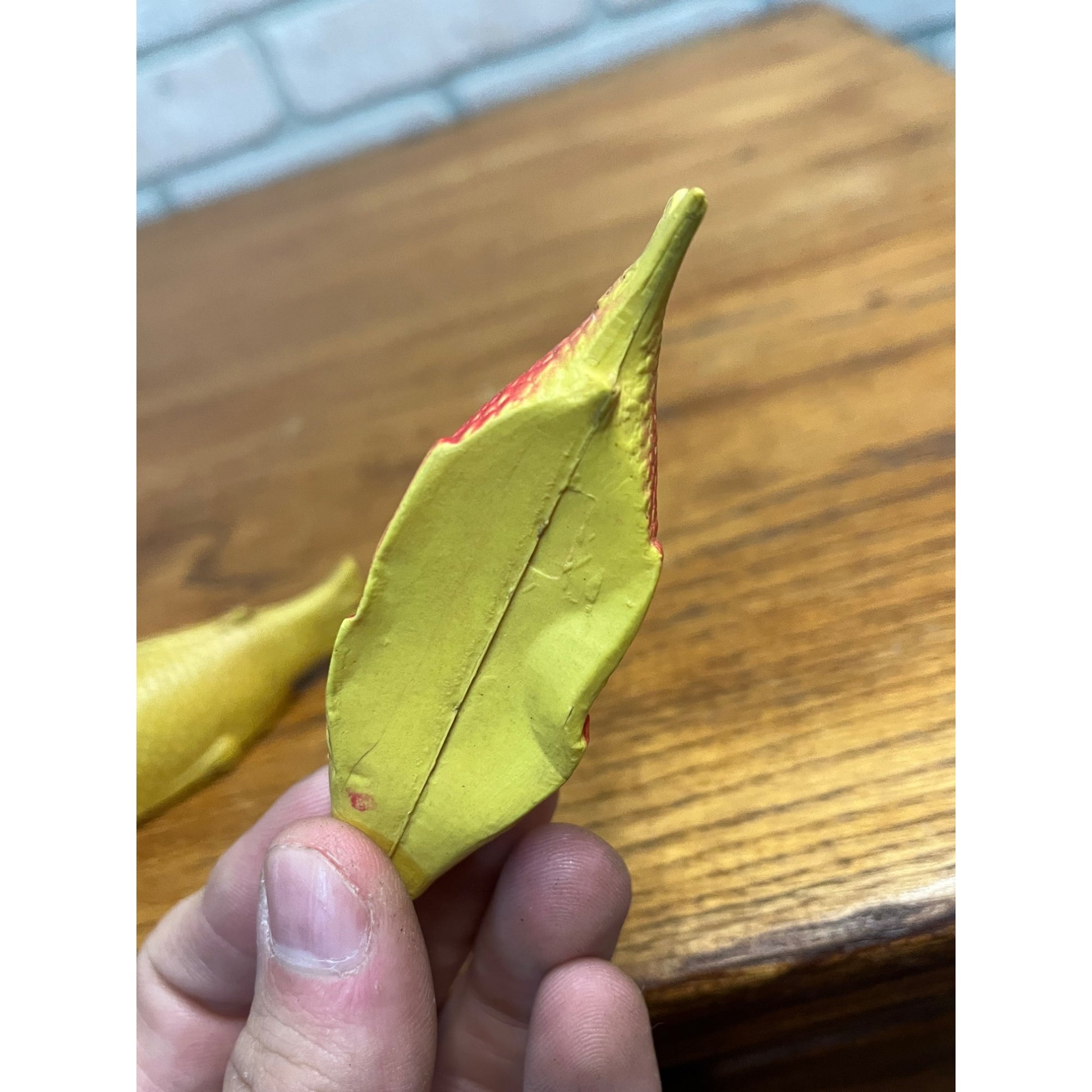 Vintage Fish Celluloid Toy Christmas Putz Decoration Train Display Lot (2)