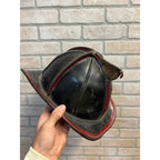 Vintage Cairns Leather Firefighter Helmet Brass FD Eagle Fireman's Hat c.1930-1945