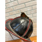 Vintage Cairns Leather Firefighter Helmet Brass FD Eagle Fireman's Hat c.1930-1945