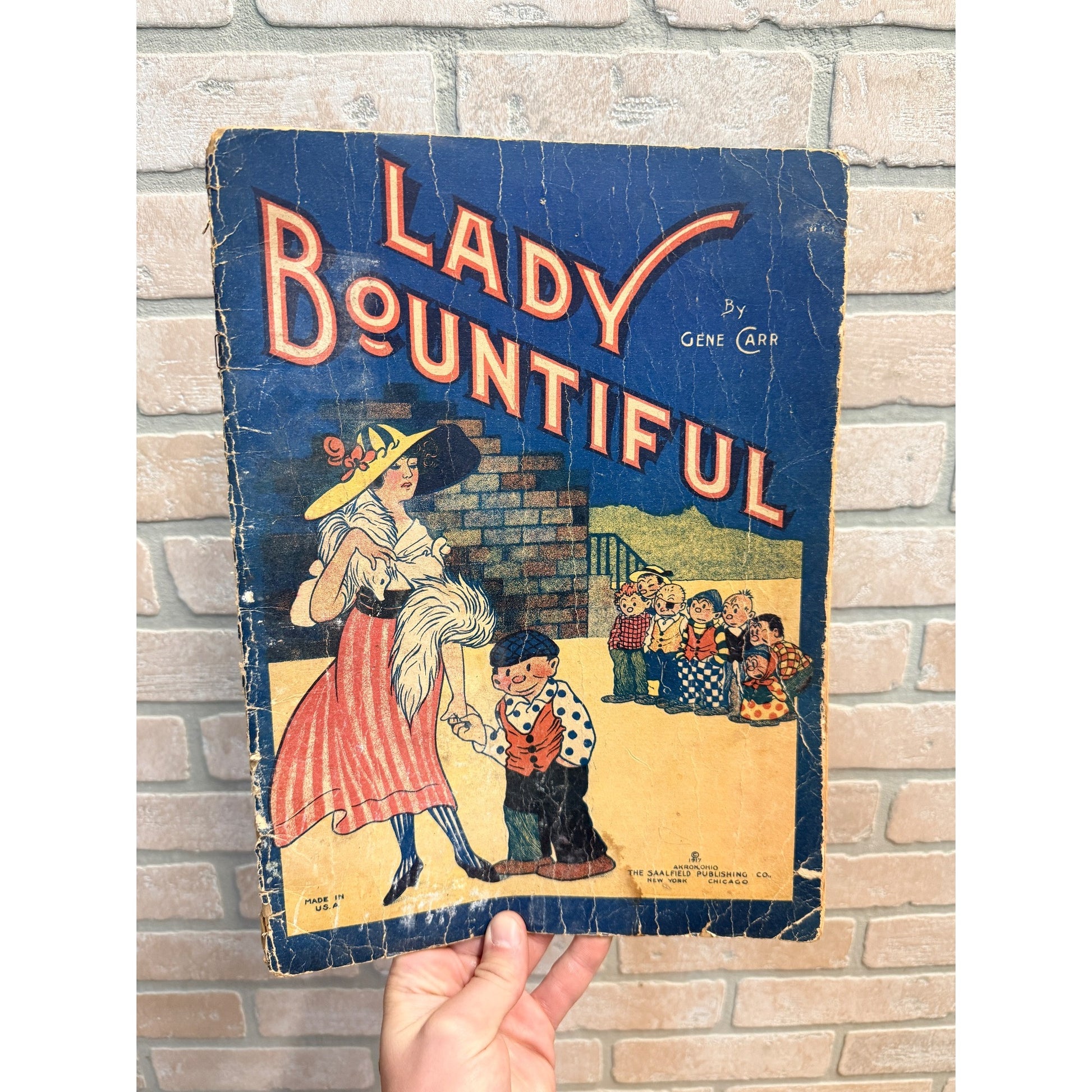 Lady Bountiful by Gene Carr (Saalfield Publishing 1917) Rare Platinum Age Comic