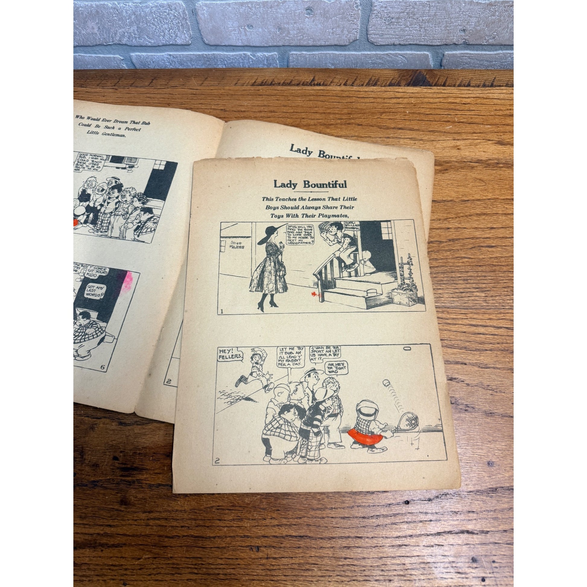 Lady Bountiful by Gene Carr (Saalfield Publishing 1917) Rare Platinum Age Comic