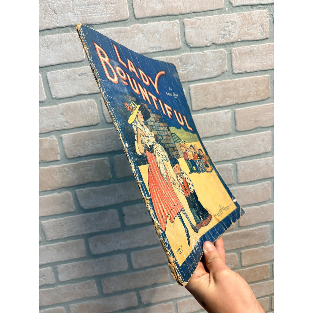 Lady Bountiful by Gene Carr (Saalfield Publishing 1917) Rare Platinum Age Comic