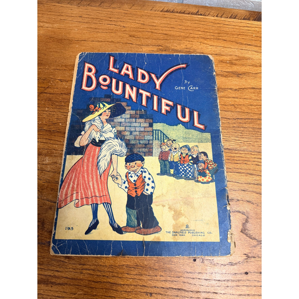 Lady Bountiful by Gene Carr (Saalfield Publishing 1917) Rare Platinum Age Comic