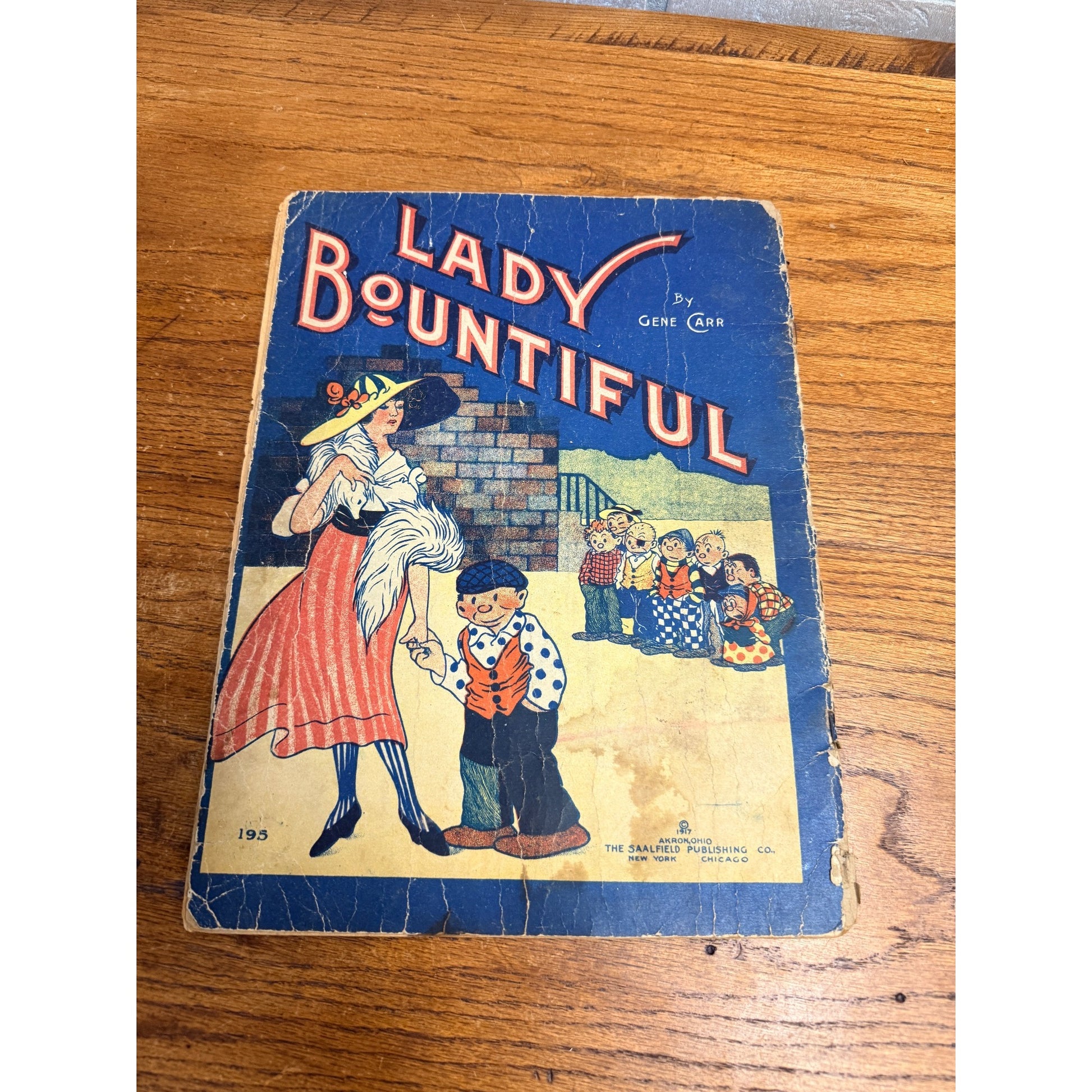 Lady Bountiful by Gene Carr (Saalfield Publishing 1917) Rare Platinum Age Comic