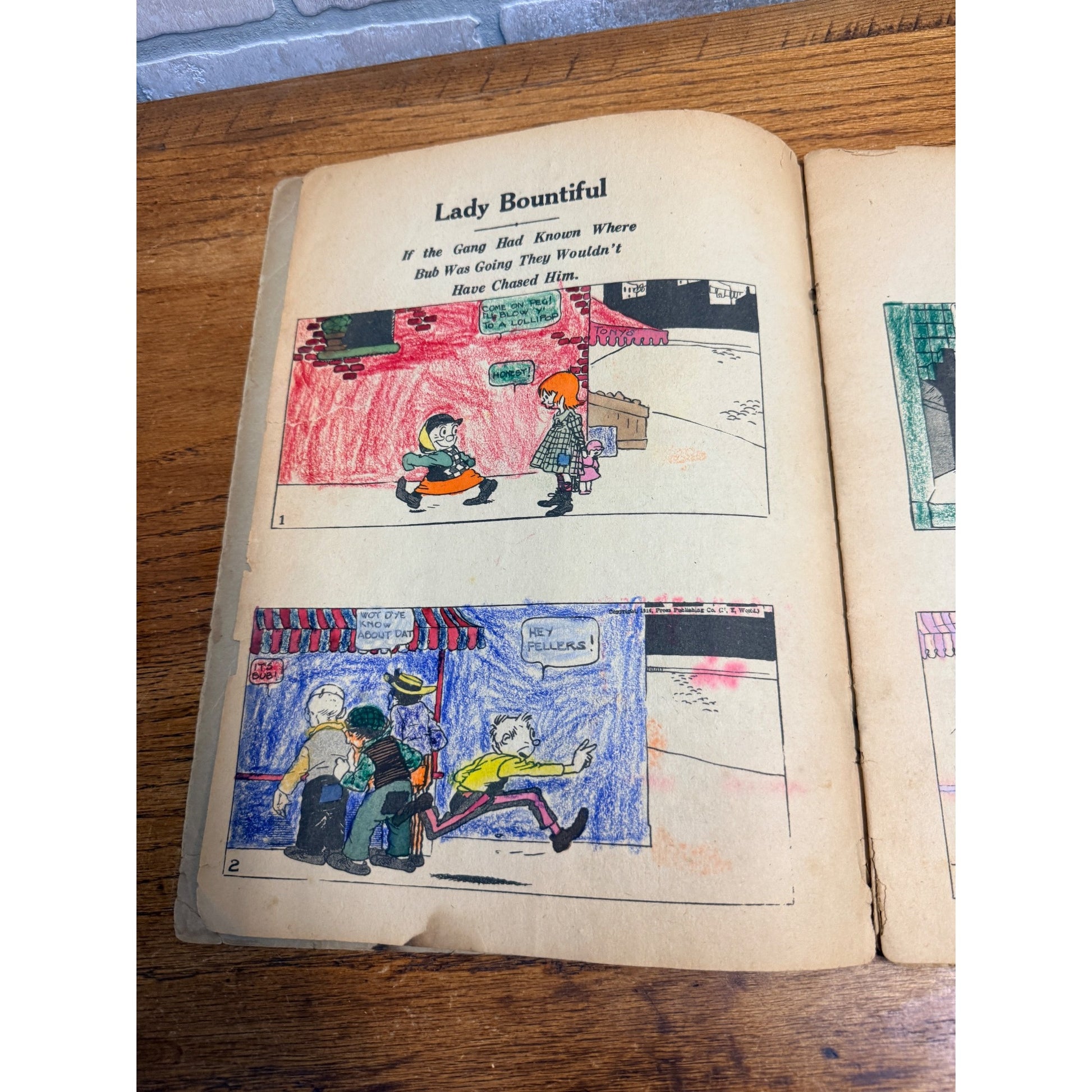 Lady Bountiful by Gene Carr (Saalfield Publishing 1917) Rare Platinum Age Comic