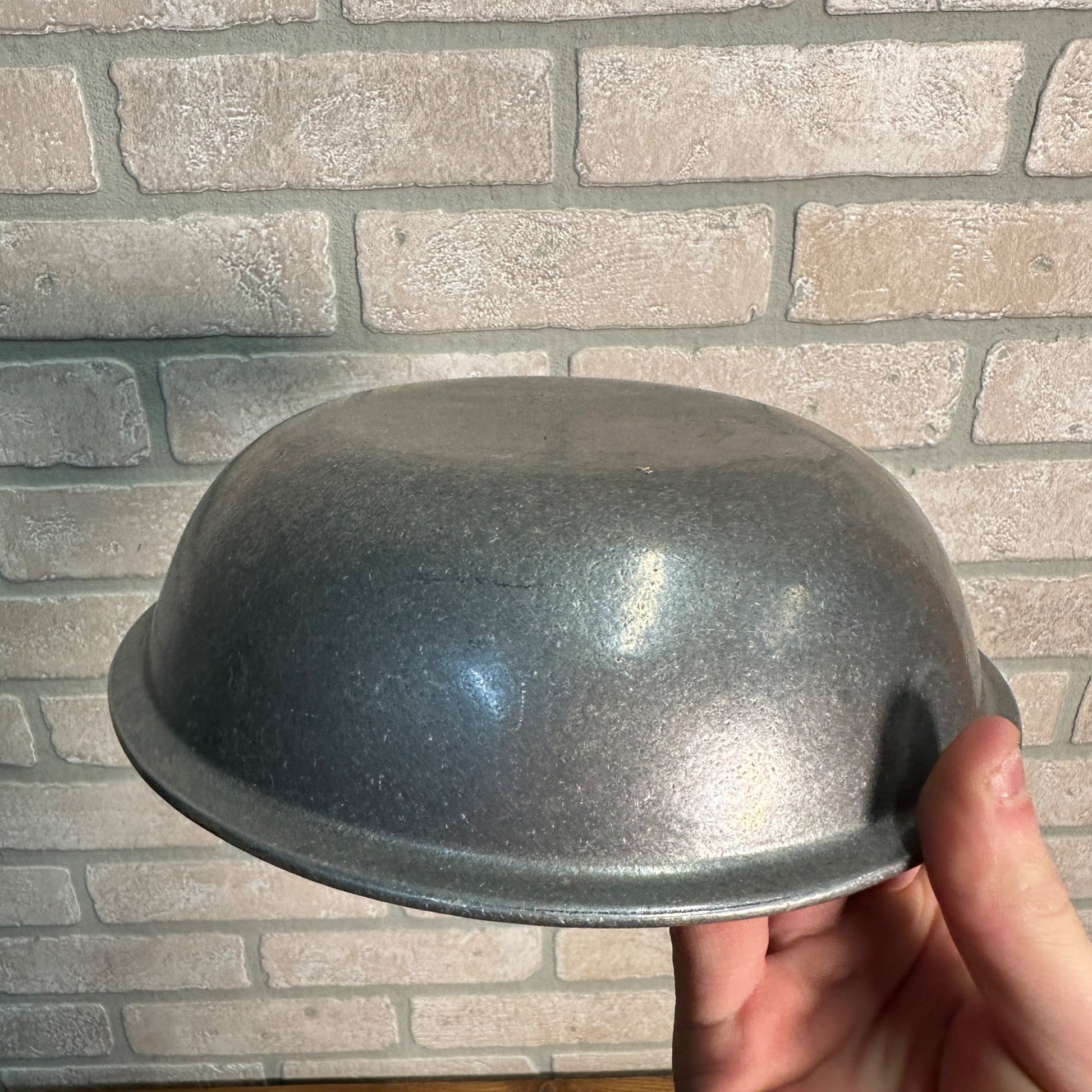 Vintage Carson Freeport PA Pewter 8.25" Bowl  Restaurant Ware