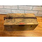 Vintage Bostrom Brady Surveying Instrument Model #4 w/ Wooden Box Case Antique