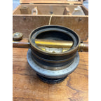 Vintage Bostrom Brady Surveying Instrument Model #4 w/ Wooden Box Case Antique