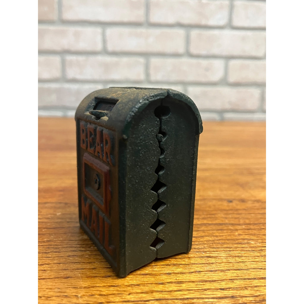 Vintage Boyds Bear "Bear Mail" Cast Iron Bank