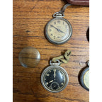 Vintage Pocket Watches Estate Lot Wrist Watches Ingersoll Westclox Ever Swiss