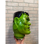 Vintage Frankenstein Monster Fun World Blow Mold Light Up Eyes RARE - As-Is
