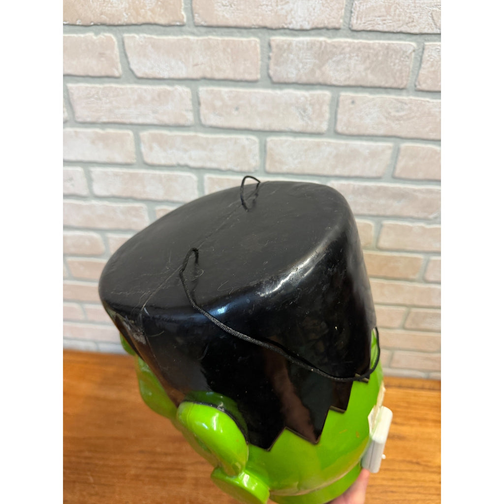 Vintage Frankenstein Monster Fun World Blow Mold Light Up Eyes RARE - As-Is